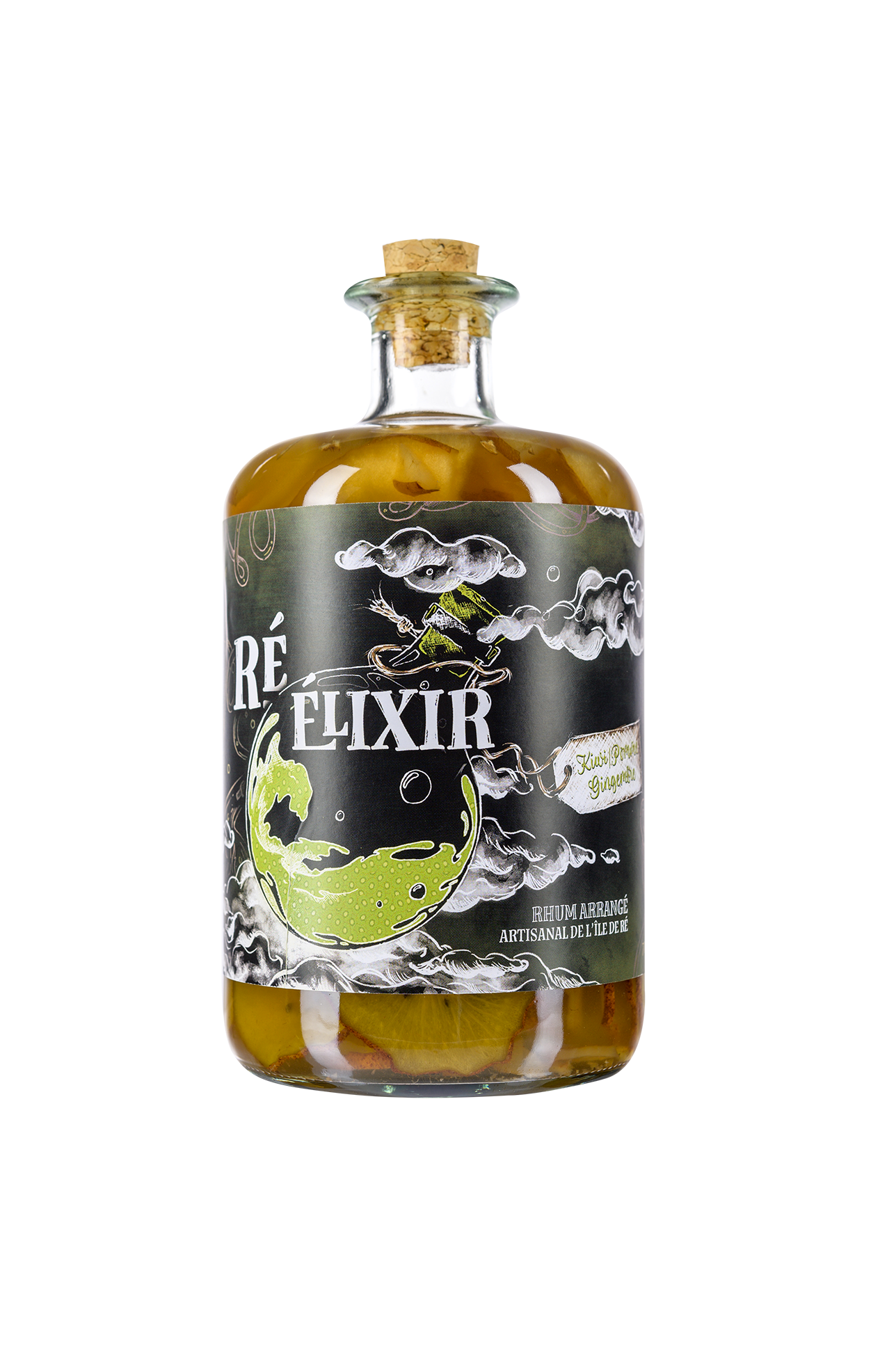 Kiwi / pomme / gingembre - 35cl